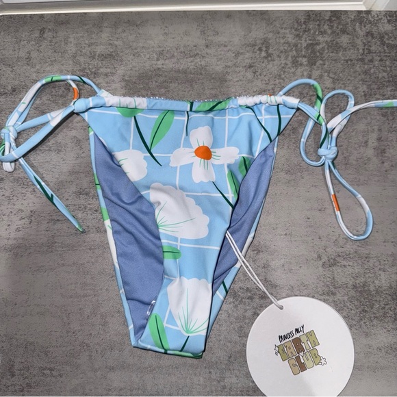 Alisha Bikini Bottoms Blue Size US 8 - Picture 2 of 4